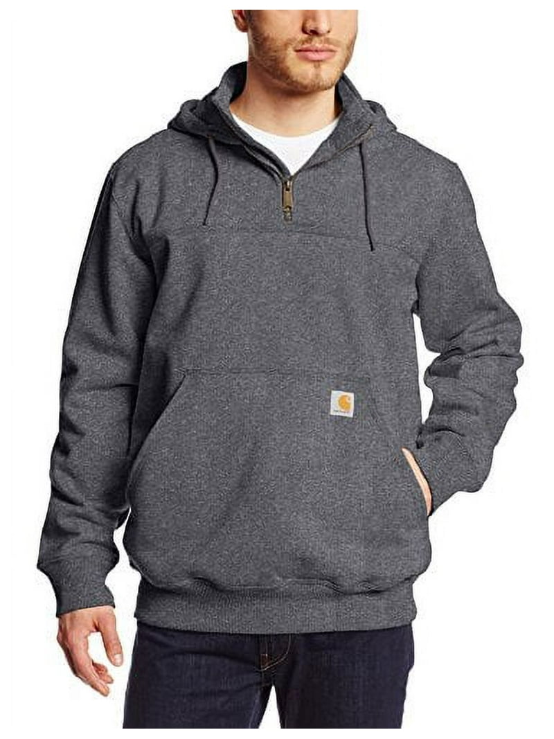 Carhartt Men's Rain Defender Paxton Heavyweight Hooded Zip Mock