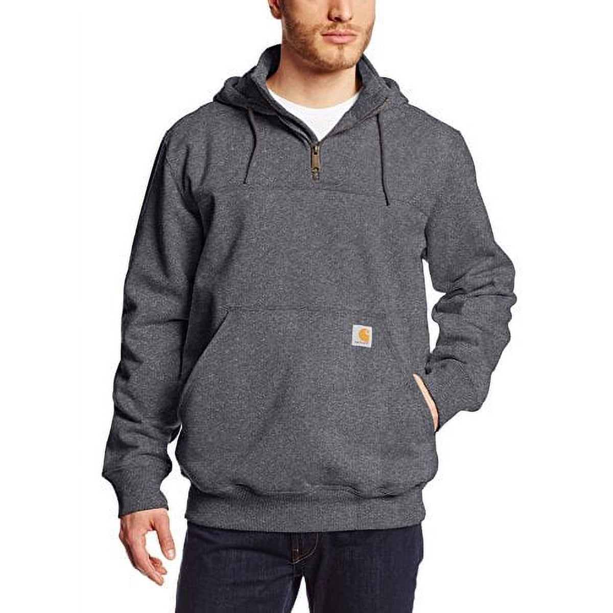 Men's Rain Defender Paxton Heavyweight Hooded Zip Mock Sweatshirt