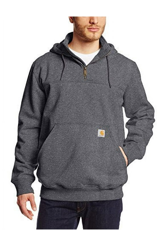 Men's Rain Defender Paxton Heavyweight Hooded Zip Mock Sweatshirt