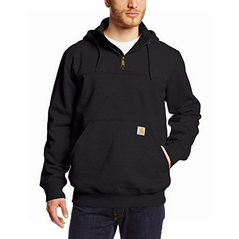 Carhartt men's big & tall rain defender paxton heavy weight hooded zip mock sweatshirt hotsell