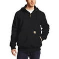 thumbnail image 1 of Carhartt Men's Rain Defender Paxton Heavyweight Hooded Zip Mock Sweatshirt, 1 of 6