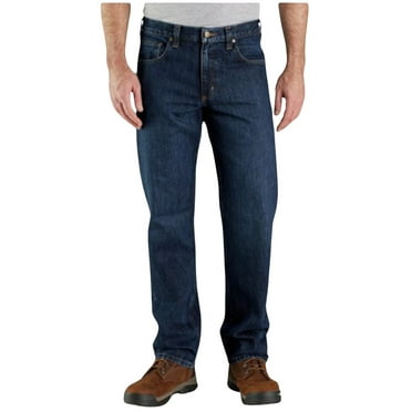 Dickies Mens and Big Mens Relaxed Fit Workhorse Double Knee Denim Jeans ...