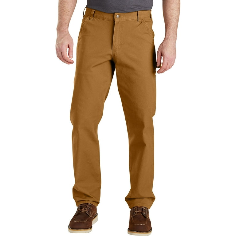 Carhartt Men s Rugged Flex Relaxed Fit Duck Dungaree Walmart
