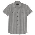 thumbnail image 1 of Carhartt Men's Rugged Flex Relaxed Fit Lightweight Short-Sleeve Plaid Shirt, Carhartt Gray, Medium, 1 of 1