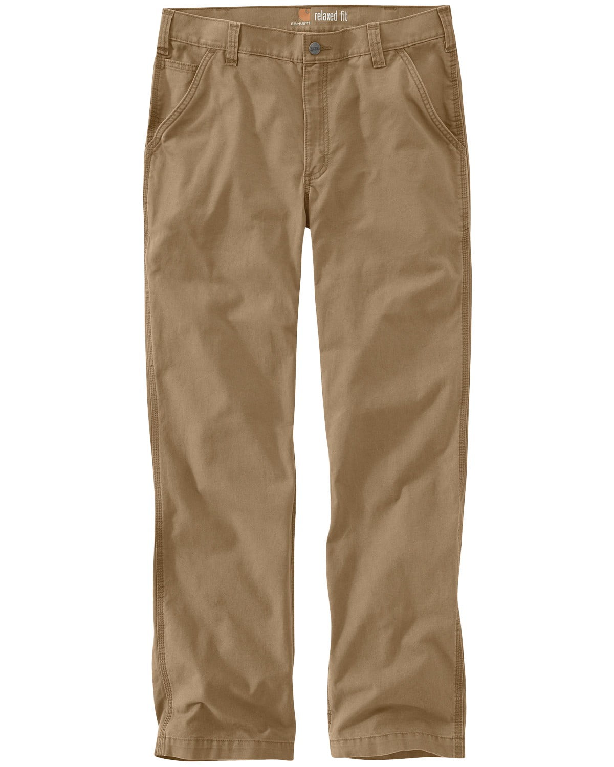 Carhartt Men's Rugged Flex Rigby Dungaree Stretch Work Pants Dark Khaki ...