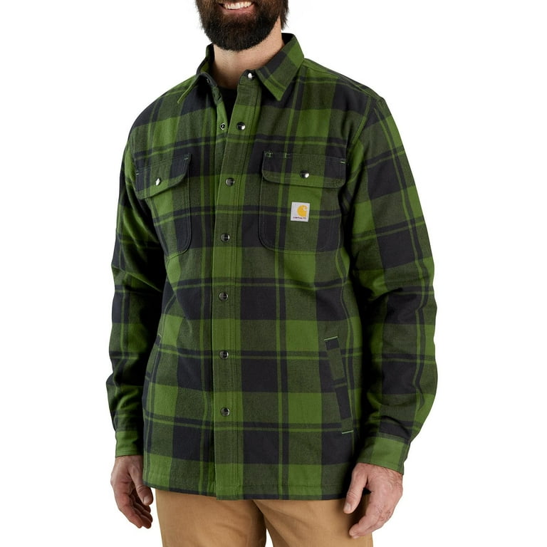 レベルアップ Shirt Jacket 2xlt Jackets Carhartt Men's Sherpa Shirt Jacket