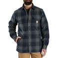 thumbnail image 1 of Carhartt Men's Sherpa Shirt Jacket (Navy, XXXL), 1 of 2