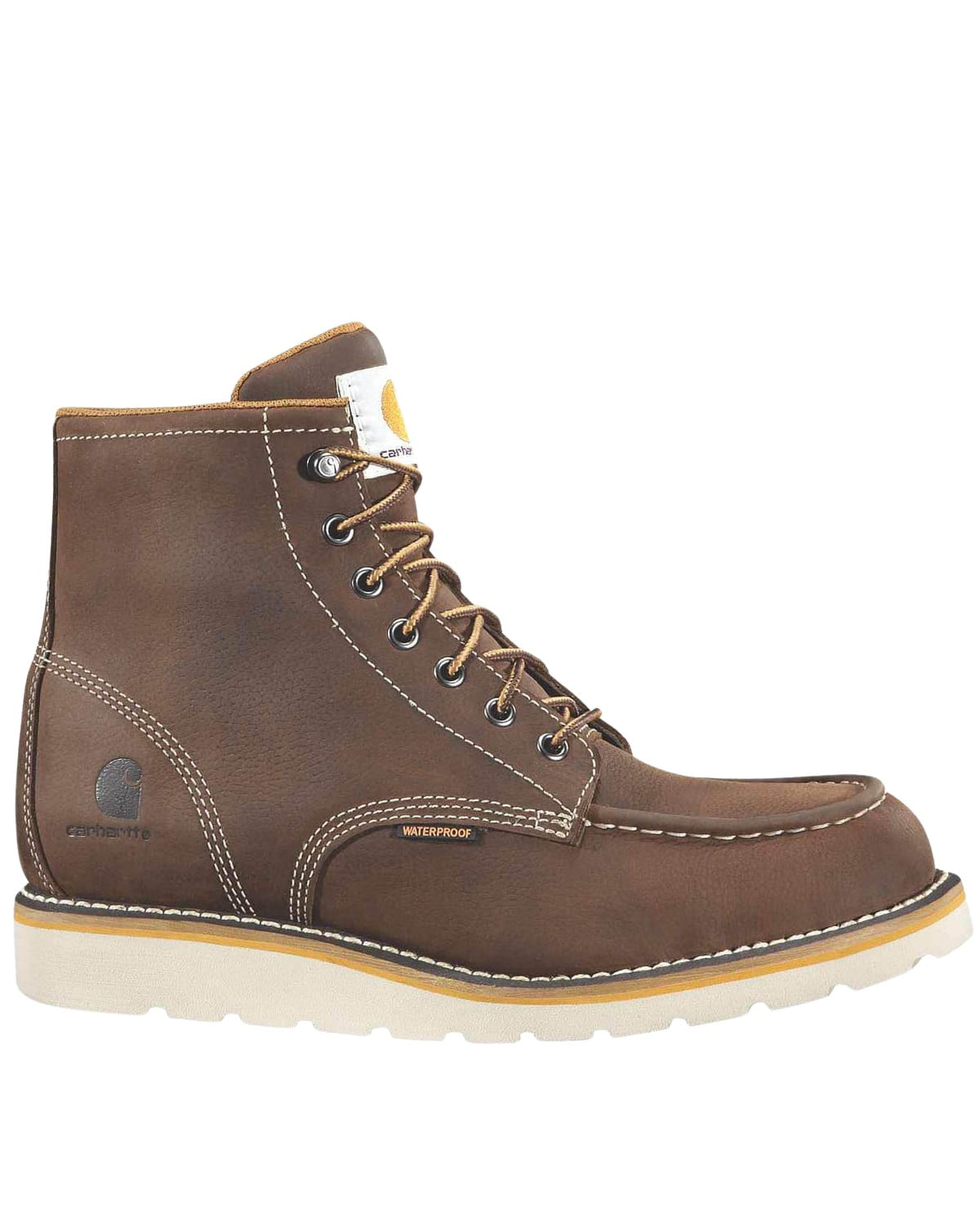 Carhartt Men 8D Brown Leather Steel Toe Waterproof Carhartt Men main image 2