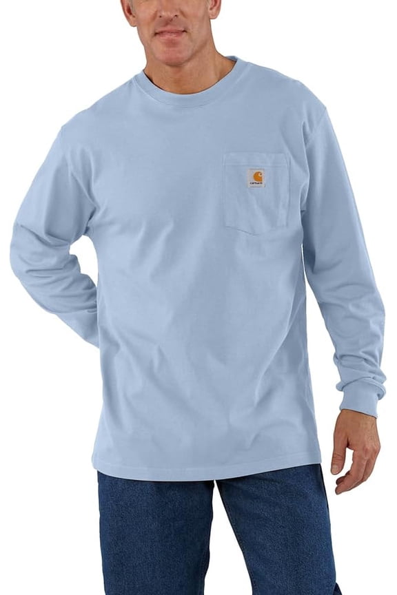 Men's Workwear Pocket Long Sleeve T-shirt