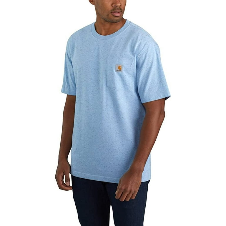 Carhartt Men s Loose Fit Heavyweight SS Pocket T Shirt Walmart