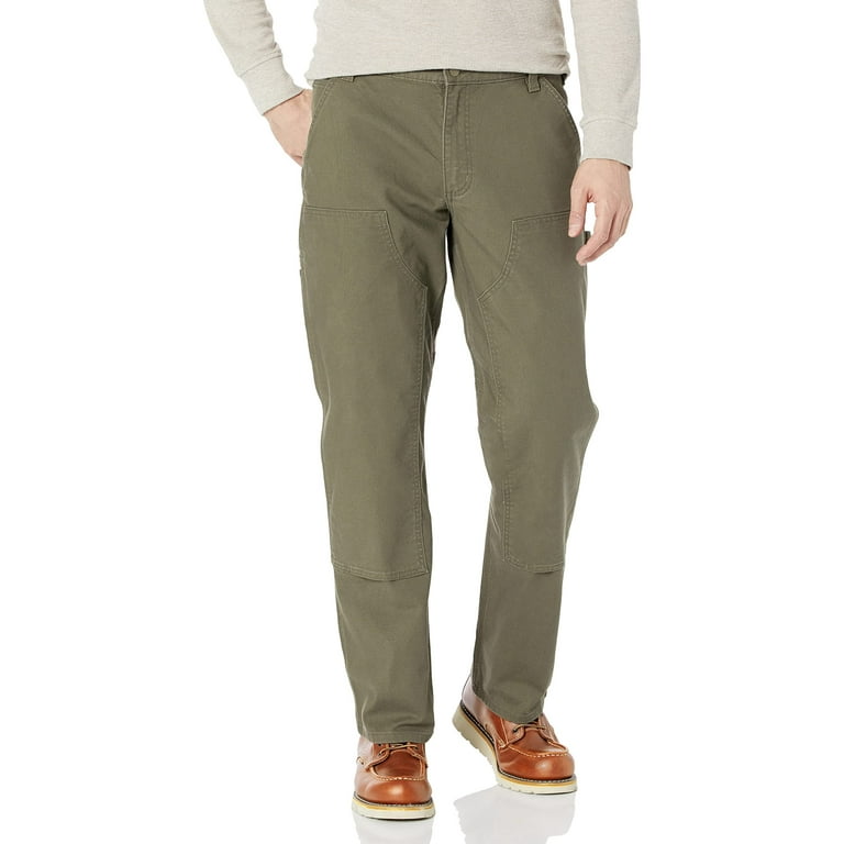Carhartt Mens Rugged Flex Relaxed Fit Duck Double Front Utility Work Pant 42W x 32L Tarmac Walmart