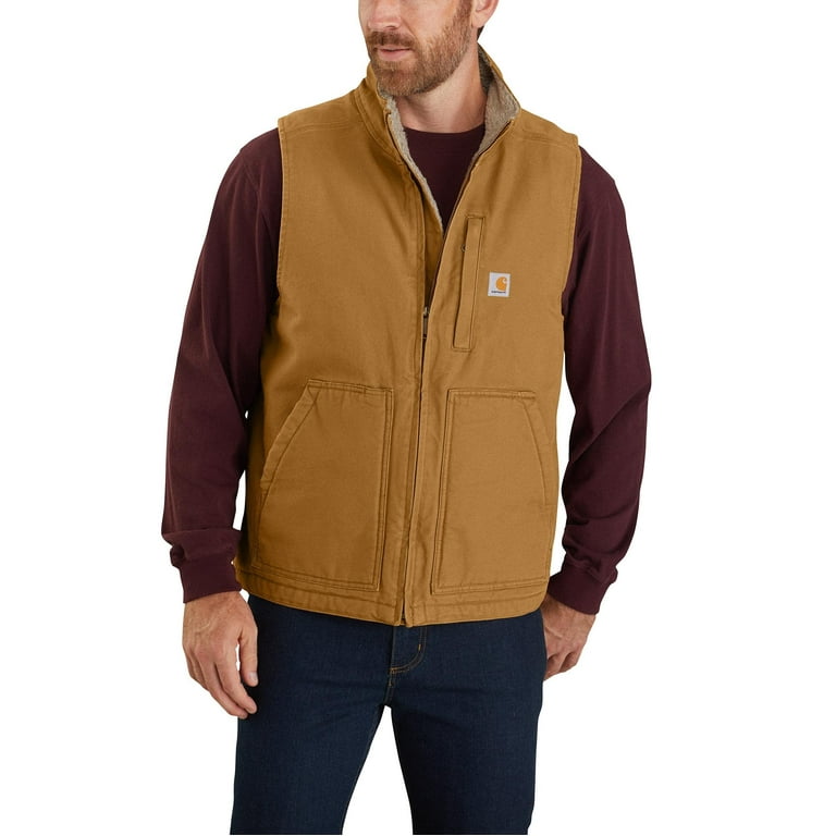 Carhartt ACTIVE VEST ベストLARGE REGULAR Carhartt Mens Sherpa Lined Mock-Neck Vest (Big & Tall) Work