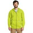 thumbnail image 1 of Carhartt ® Midweight Hooded Zip-Front Sweatshirt. CTK122, 1 of 3