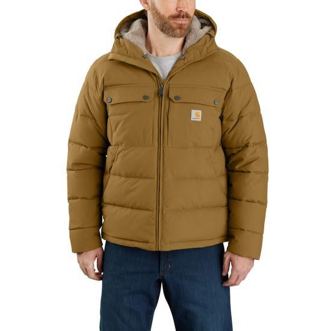 Carhartt Montana Men's Midweight Nylon Insulated Brown-Colored
