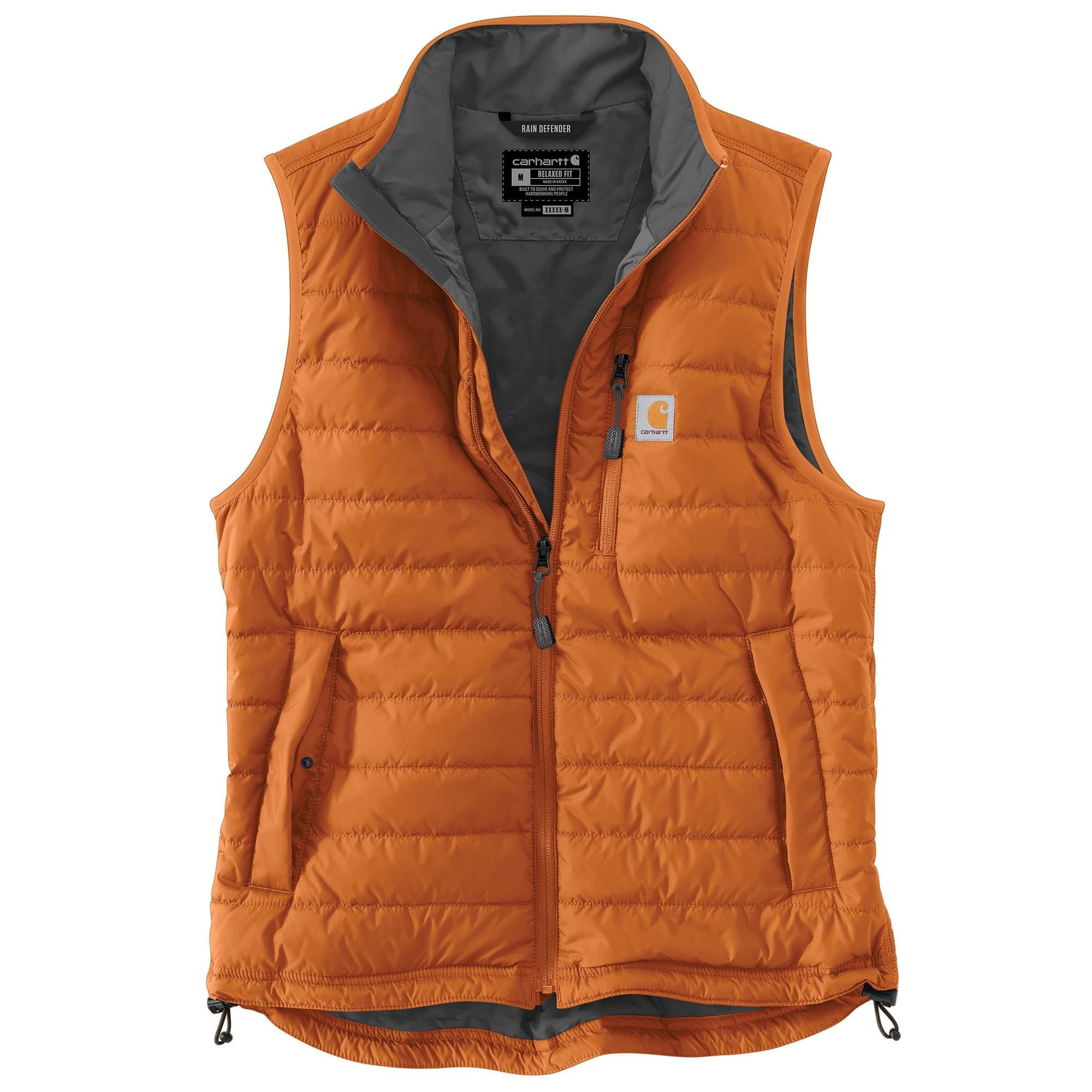 Carhartt Rain Defender Insulated Vest (Mens, Marmalade, LG (Reg