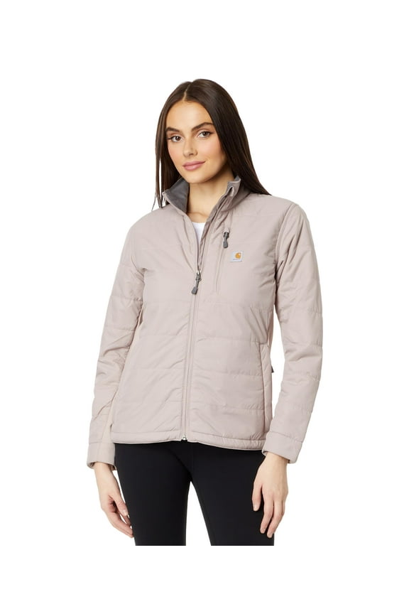 Rain Defender Relaxed Fit Lightweight Insulated Jacket (Womens, Mink, XL (Reg), One Size)