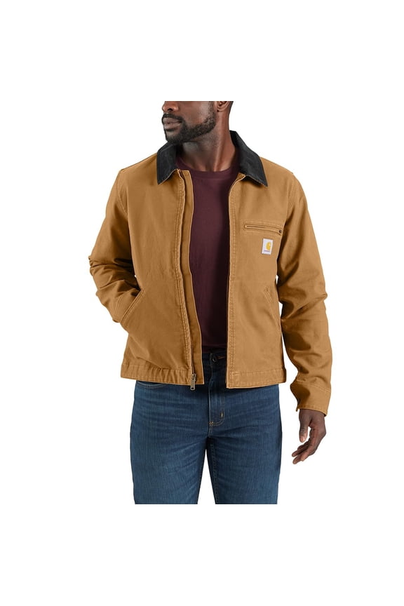 Rugged Flex Relaxed Fit Duck Detroit Work Utility Outerwear Jacket, Carhartt Brown, XX-Large, 106234