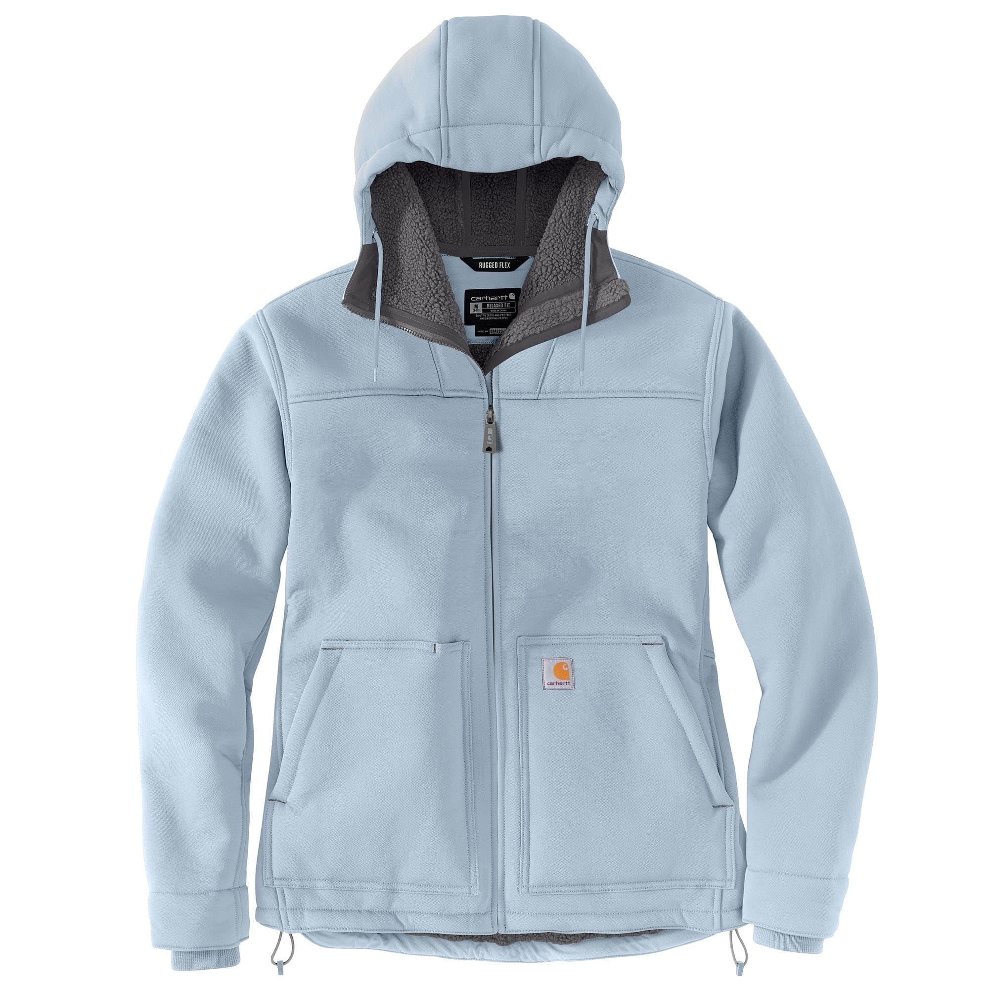 (取寄) カーハート レディース スーパー ダックス リラックスド-フィット フィット シェルパ ライン ジャケット Carhartt women Carhartt Super Dux Relaxed Fit Sherpa Lined Jacket Neptune Carhartt Super Dux Relaxed Fit Sherpa Lined Jacket (Womens