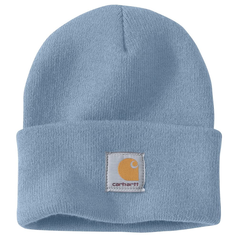 Carhartt Unisex Winter Stocking Cap Beanie Acrylic Watch Hat in Light Sky Blue Walmart