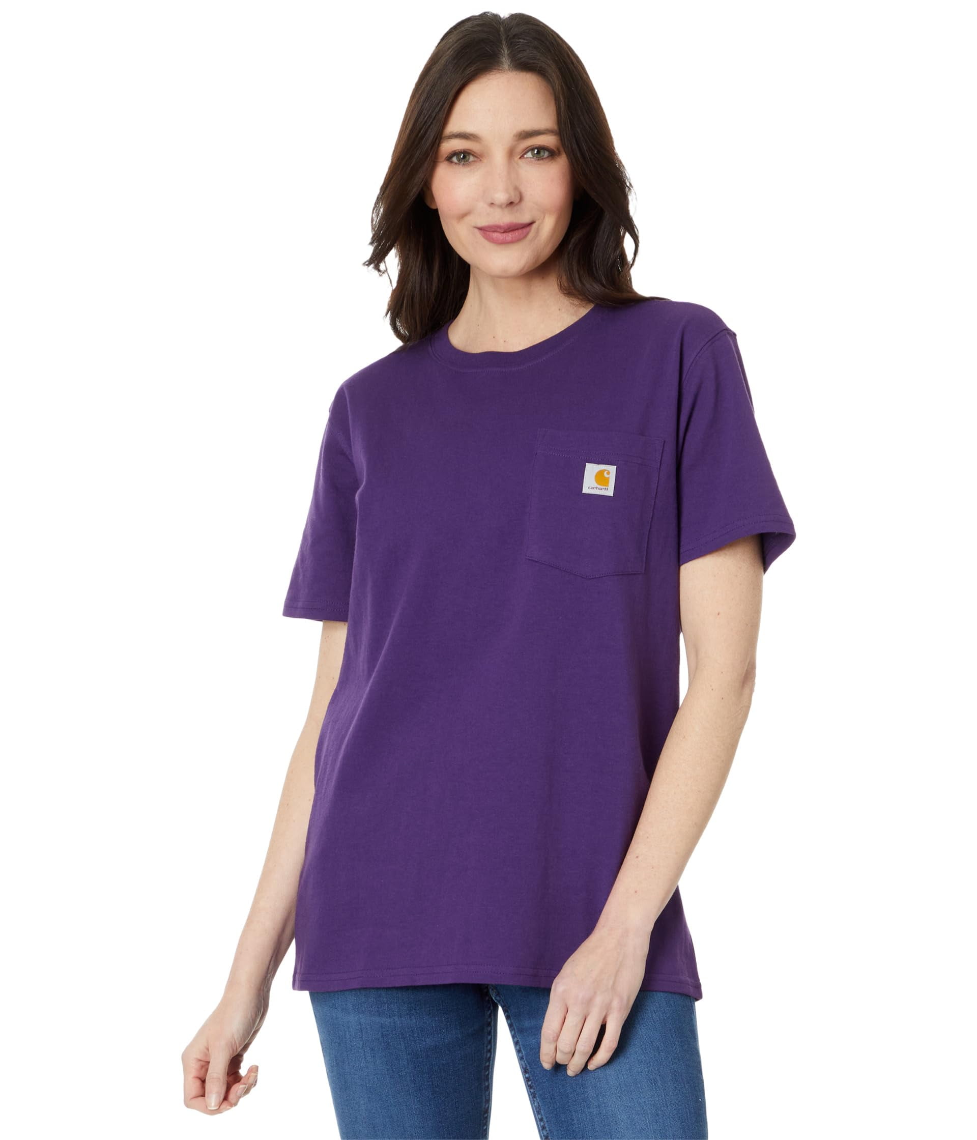 Carhartt Women's Loose Fit Heavyweight Short-Sleeve Pocket T-Shirt