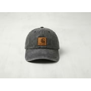 Carhartt Washed Canvas Adjustable Cap - Charcoal Dark Grey