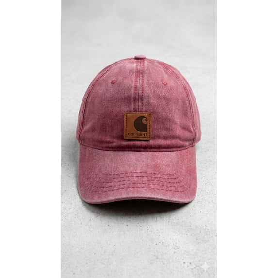 Carhartt Washed Canvas Adjustable Cap - Washed Pink