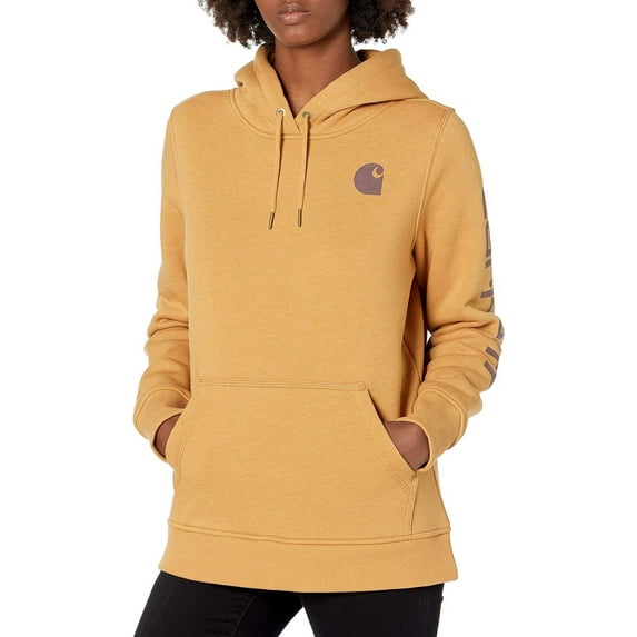 Carhartt Women's Clarksburg Graphic Sleeve Pullover Sweatshirt
