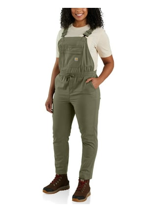 Carhartt Women's Rugged Flex Relaxed Fit Twill Bib Overall, Carhartt Brown,  2X : : Clothing, Shoes & Accessories