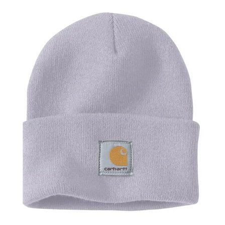 Carhartt Women's Knit Cuffed Logo Beanie Lavender One Size