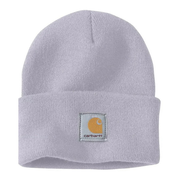 Carhartt Women's Knit Cuffed Logo Beanie Lavender One Size