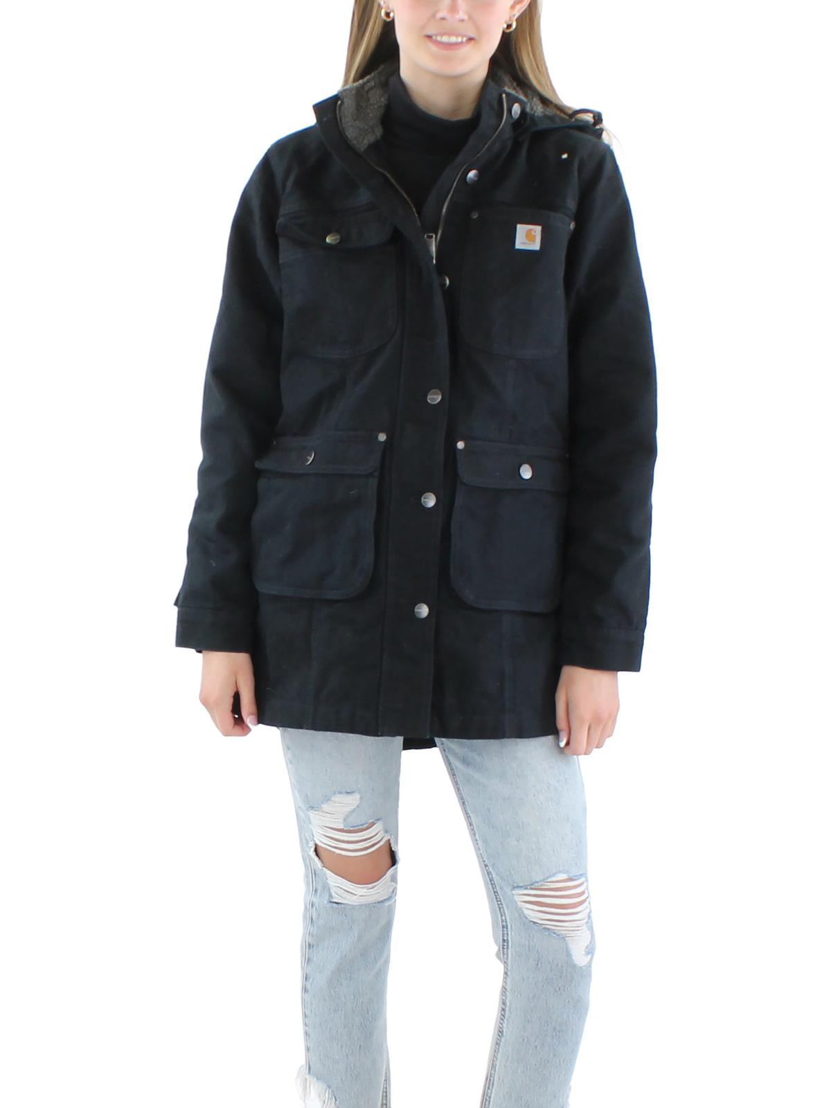 Carhartt Womens Hooded Cotton Overcoat