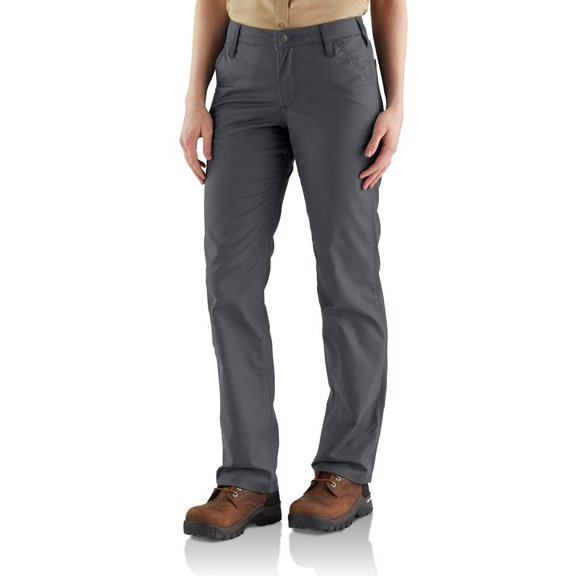 Carhartt Women's Original Fit Rugged Professional Pant, Shadow, 14