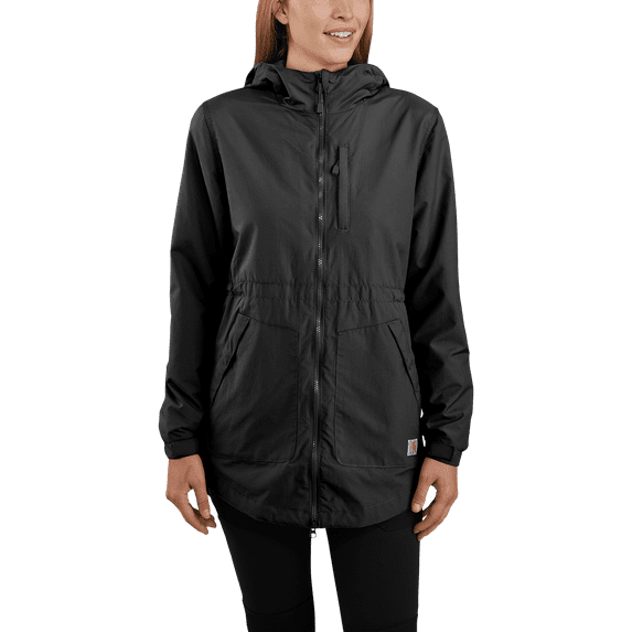 Carhartt 104221-N04 Women's Rain Defender Jacket - XL - Black