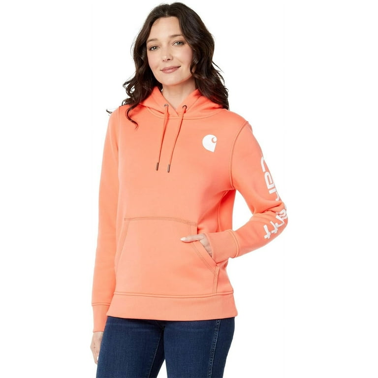 Coral carhartt hoodie hotsell
