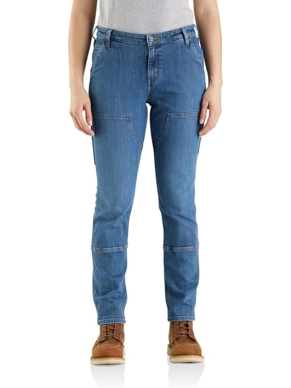 Women's Rugged Flex Relaxed Fit Double-Front Jean