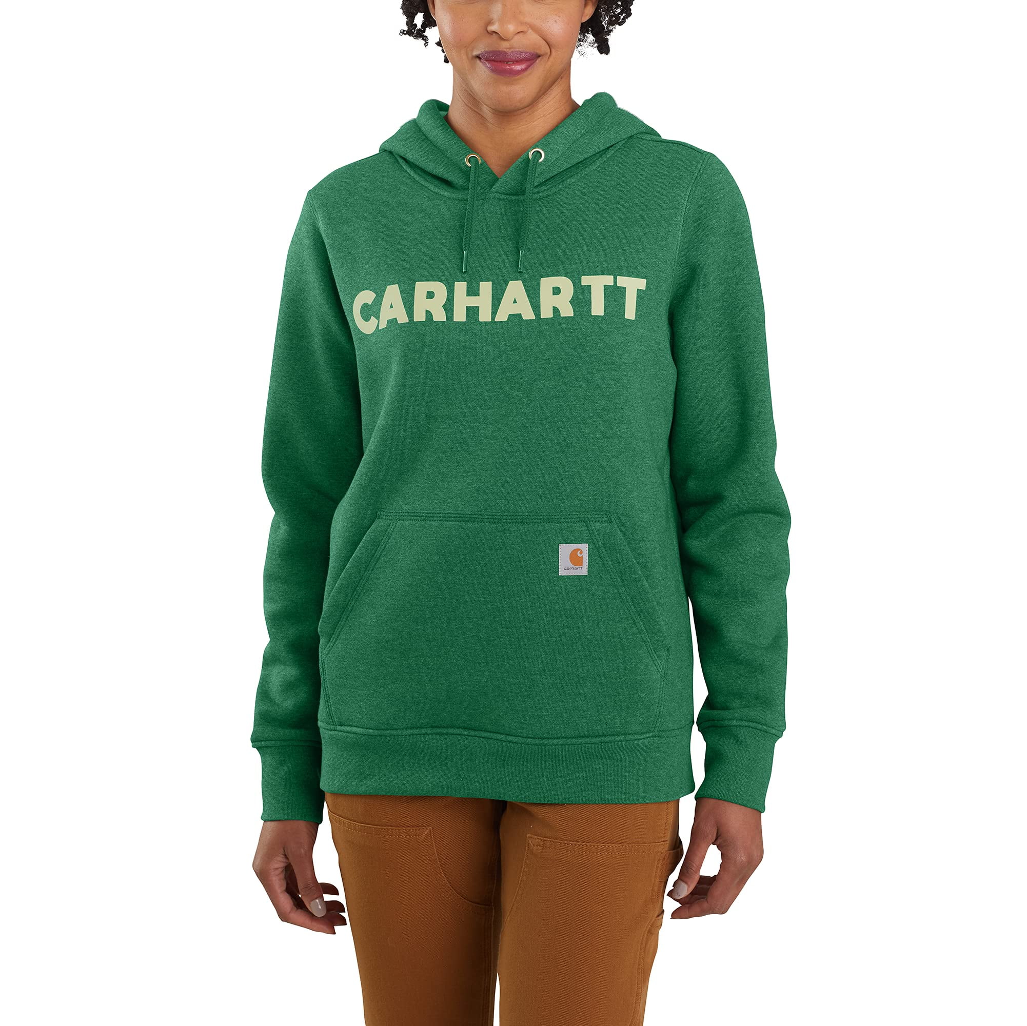Carhartt Women's Size Relaxed Fit Midweight Logo Graphic Sweatshirt ...