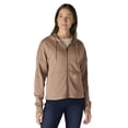 thumbnail image 1 of Carhartt Women's Tencel Fiber Series Loose Fit Full-Zip Sweatshirt, Soft Sepia, 2X, 106837, 1 of 6