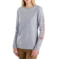 thumbnail image 1 of Carhartt Women's WK231 Workwear Sleeve Logo LS T-Shirt, 1 of 3