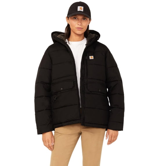 Carhartt Womens Relaxed Fit Midweight Utility Jacket Outerwear