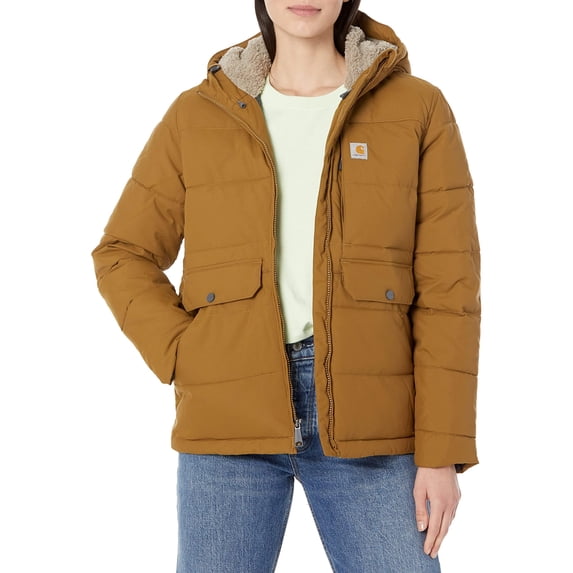Carhartt Womens Relaxed Fit Midweight Utility Jacket Outerwear