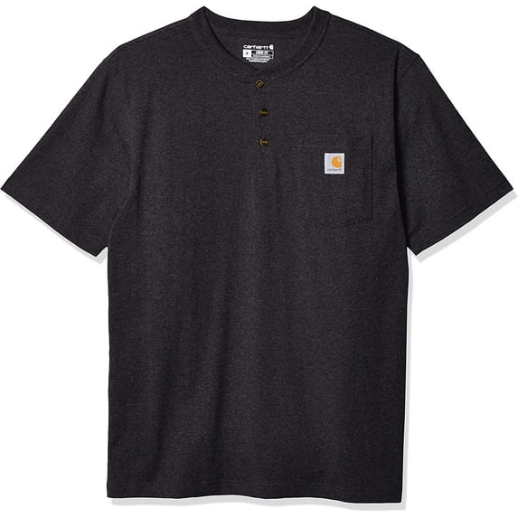 Carhartt Workwear Pocket S/S Henley Carbon Heather
