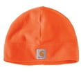 thumbnail image 1 of Carhartt mens Fleece Cold Weather Hat, Brite Orange, One Size US, 1 of 1