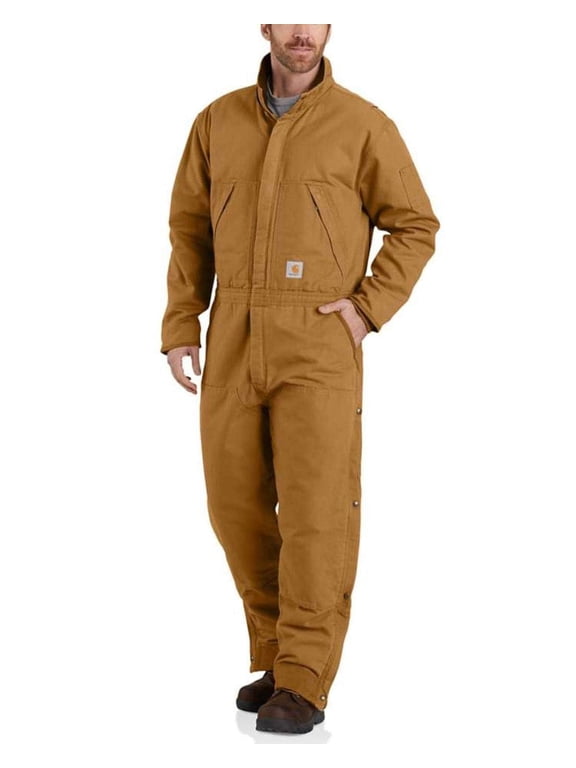 Men's Loose Fit Washed Duck (Big & Tall) Insulated Coverall