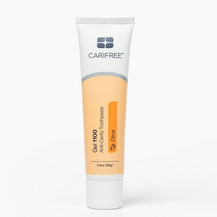 CariFree Gel 1100 Toothpaste, Citrus