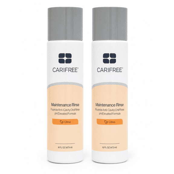 CariFree Maintenance Rinse, CITRUS, 2-pack