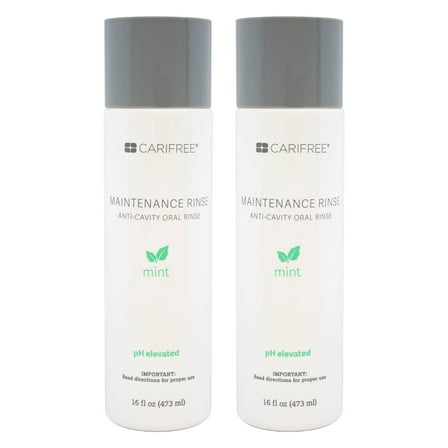 CariFree Maintenance Rinse, MINT, 2-pack