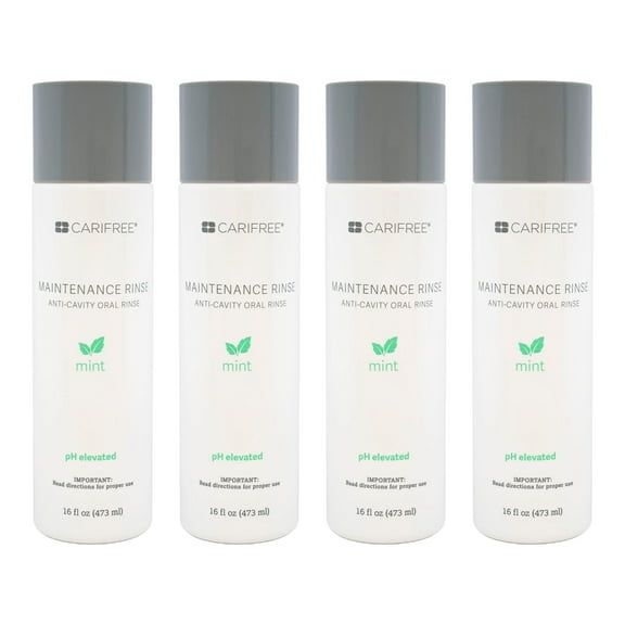 CariFree Maintenance Rinse, MINT, 4-pack