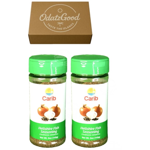 Carib Hellshire Fish Seasoning 5oz (140g) 2-Pack – Curated & Packaged by ODatzGood