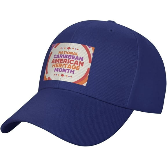 Caribbean American Heritage Month Baseball Cap Sun Hat Dad Hat Trucker Hat Sport Cap for Men Women