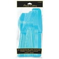 thumbnail image 1 of Caribbean Blue Assorted Plastic Cutlery - Pack of 24, 1 of 2